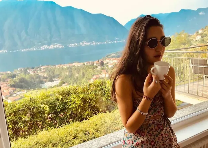 Villa Panoramica Private Sleeps 8-by Italian Lenno